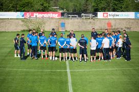 slovenska nogometna reprezentanca, trening