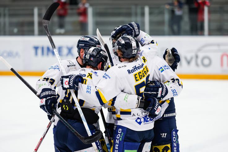 Alpska liga: HDD Jesenice - Zell am See | Foto: Aleš Fevžer
