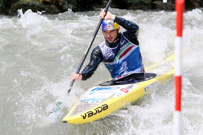 Peter Kauzer je zasedel osmo mesto. | Foto: Kajakaška zveza Slovenije