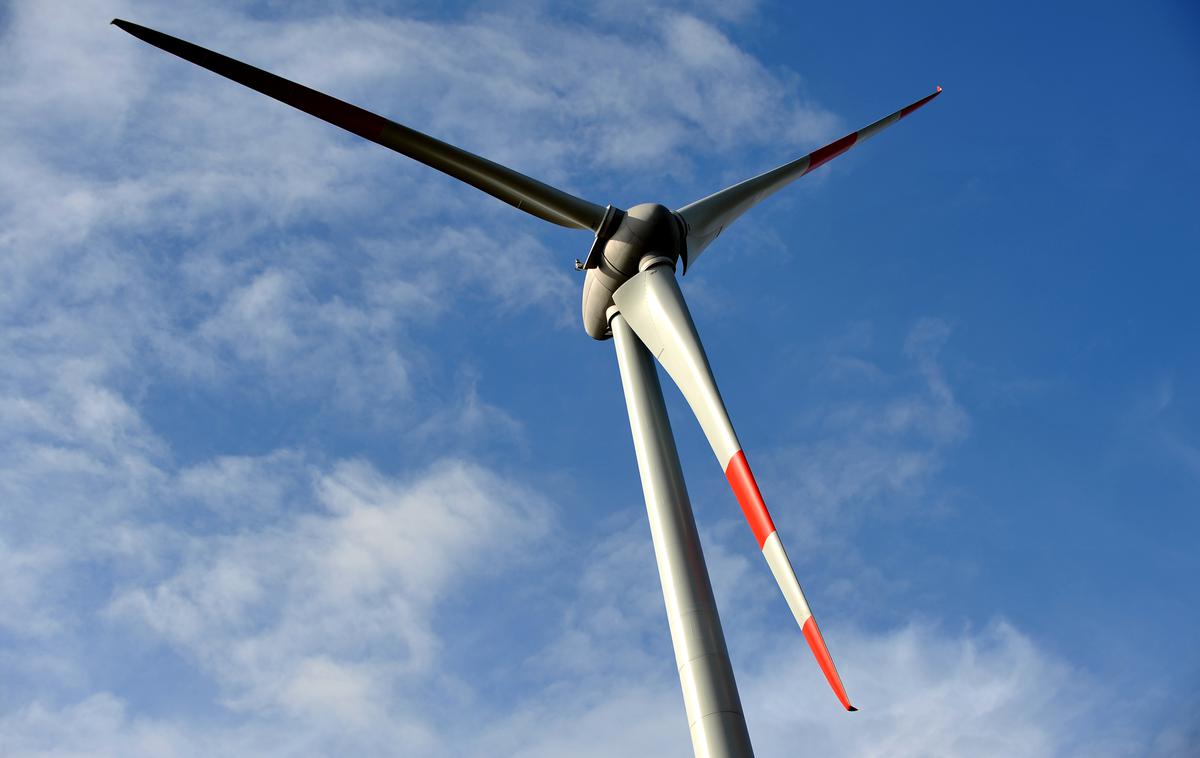 Vetrnica | Slovenska energetska skupina Interenergo bo s podjetjem Trigal v Severni Makedoniji postavila novo vetrno elektrarno. | Foto STA