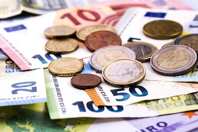 denar, banka, euro | Foto Getty Images