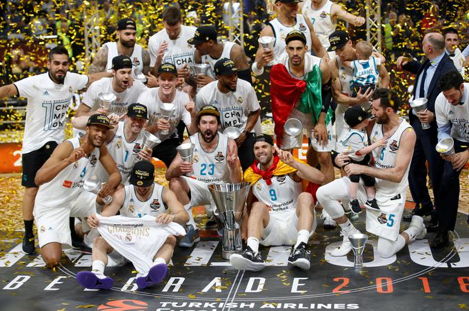 Real je osvojil košarkarsko "decimo". | Foto: Reuters