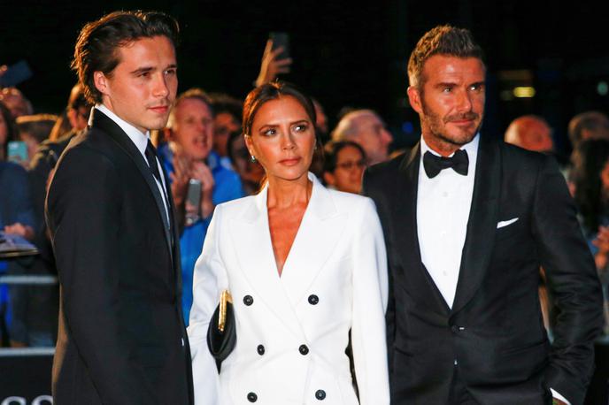 Brooklyn Beckham, Victoria Beckham, David Beckham | Brooklyn, Victoria in David Beckham leta 2019 | Foto Guliverimage