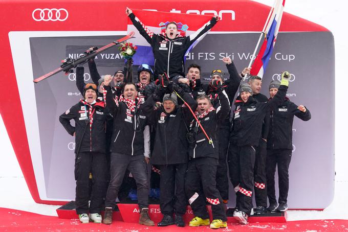 Kar sedem let oziroma 2540 dni je minilo od zadnje hrvaške zmage v svetovnem pokalu. Marca 2013 je Ivica Kostelić v Kranjski Gori slavil v slalomu.  | Foto: Getty Images