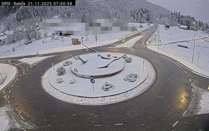 Rateče, sneg | Foto: DARS