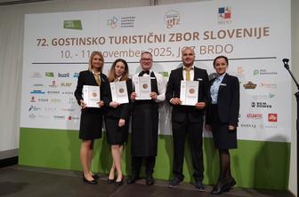 LifeClass Portorož z novimi priznanji na 72. Gostinsko-turističnem zboru Slovenije