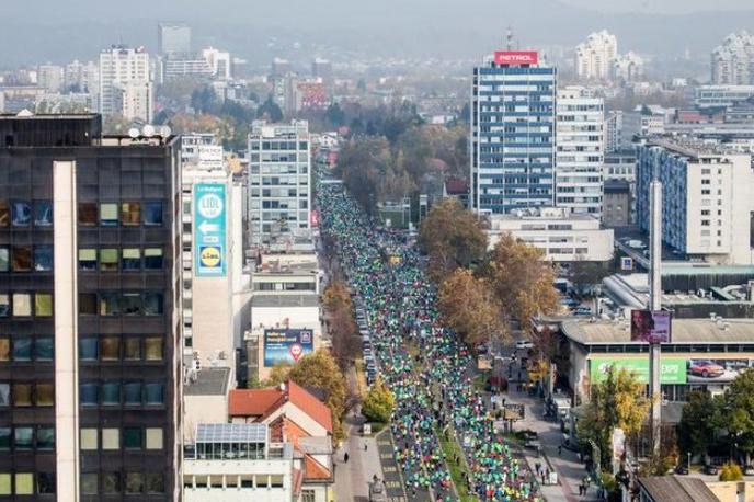 ljubljanski maraton | Ljubljana bo 27. in 28. oktobra spet polna tekačev. Organizatorji verjamejo, da bo padel vsaj en rekord. | Foto Vid Ponikvar