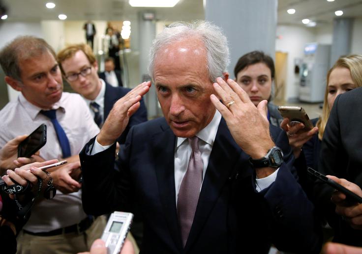 Bob Corker odhaja. | Foto: Reuters