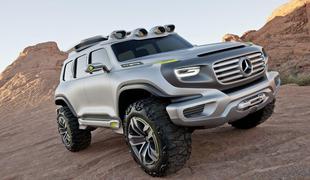 Mercedes-benz ener-G-force napoveduje novo generacijo legendarnega G-ja