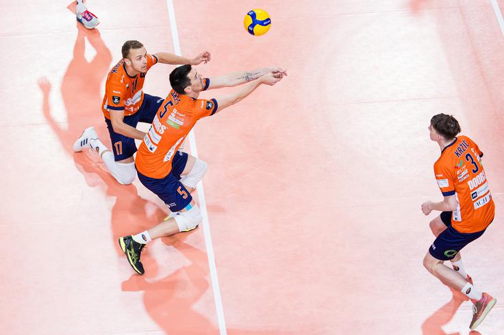ACH Volley je tretjo tekmo dobil s 3:2 v nizih. | Foto: www.alesfevzer.com