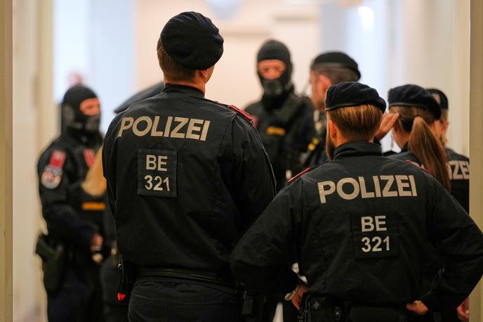 Policija, Avstrija, Dunaj | Fotografija je simbolična. | Foto Guliverimage