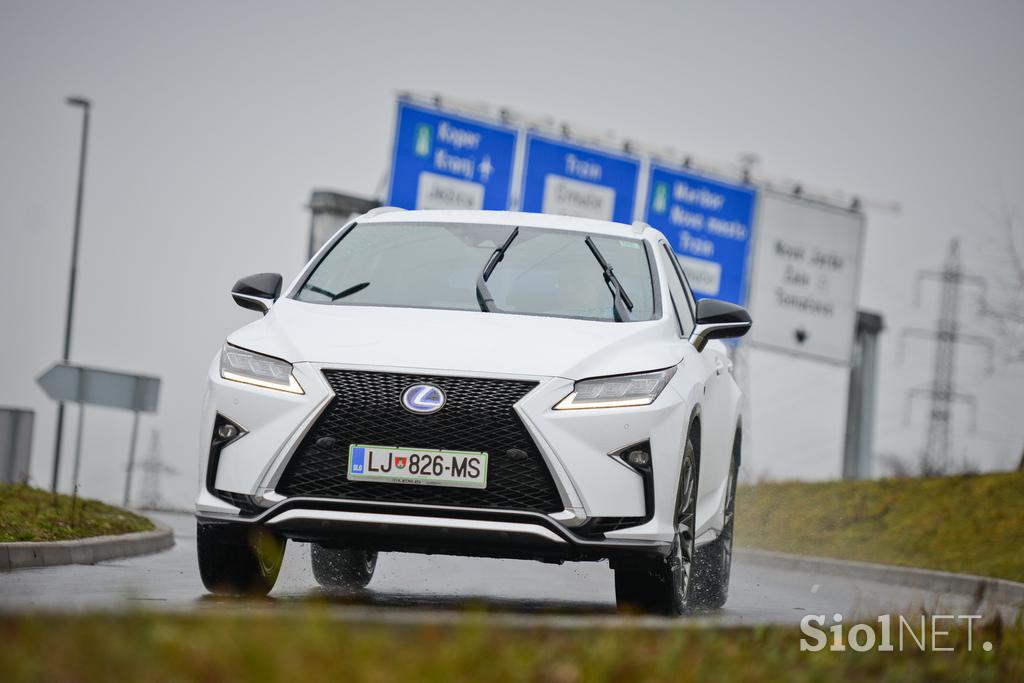 Lexus RX - fotogalerija testnega vozila