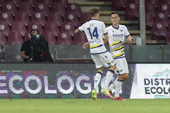 Nikola Kalinić je za Verono zabil dva gola, a ni bilo dovolj za zmago. | Foto: Guliverimage/Vladimir Fedorenko