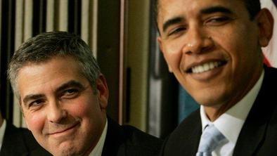 Za Obamo je Clooney izjemen človek