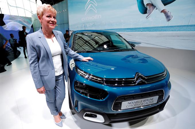 Linda Jackson uspešno vodi znamko Citroen, ki spada pod streho koncerna PSA Peugeot Citroen. Del tega je tudi Opel. | Foto: Reuters