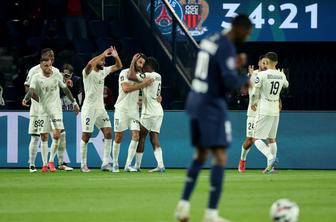 Prvak PSG na 31. tekmi izgubil sploh prvič, opekel se je tudi Monaco