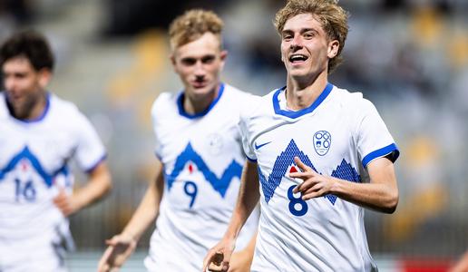 Gol Matjašeca s škarjicami, a še peti poraz mladih Slovencev