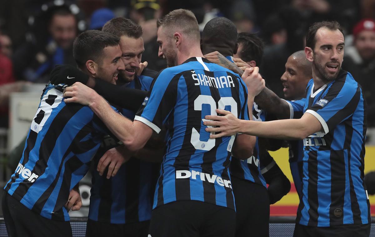 Inter | Interju je uspel velik preobrat, po katerem navijači črno-modri močno verjamejo v naslov italijanskega prvaka. | Foto Getty Images