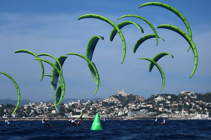 Formula kite je prvič na programu olimpijskih iger. | Foto: Reuters