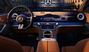 Mercedes razkriva: v novi GLC 99-centimetrski zaslon, ta bo zanje največji #foto