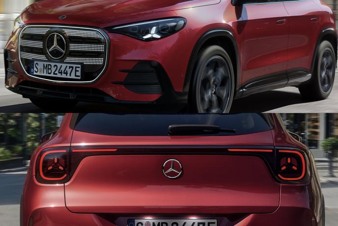 Najmanjši Mercedesov SUV zdaj veliko daljši. Kaj pa pravite na ta zadek? #foto