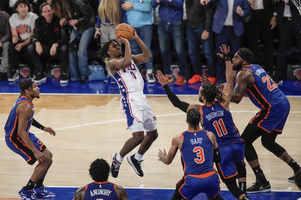 Drama v New Yorku, Jalen Brunson se drži za glavo