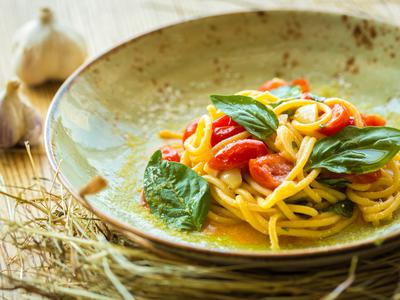 Odpoklic špagetov iz rdeče leče Vemondo