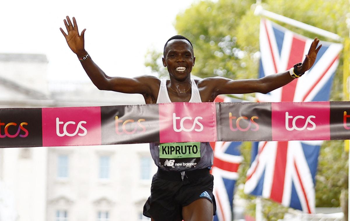 Amos Kipruto | Amos Kipruto je zmagovalec Londonskega maratona. | Foto Reuters