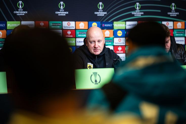 Trener Aeka Marko Nikolić je prvič v tej sezoni izgubil prav v knežjem mestu. Pred tem je bil neporažen na 13 tekmah. | Foto: Jure Banfi