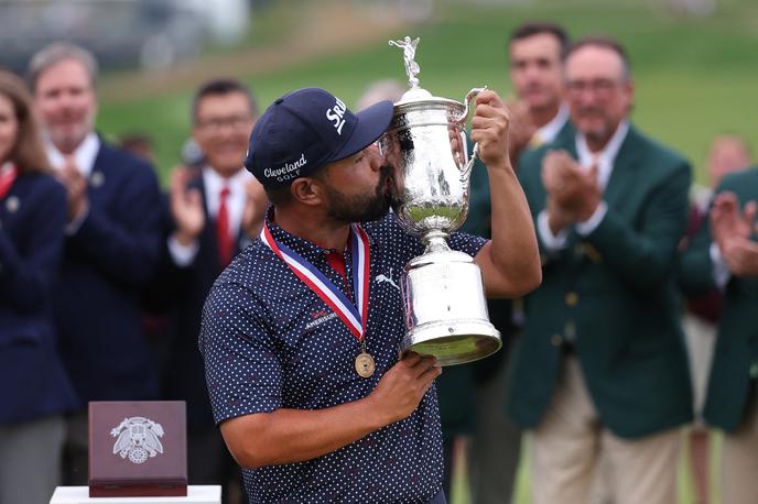 JJ Spaun | J. J. Spaun je prvič v karieri zmagovalec OP ZDA. | Foto Reuters