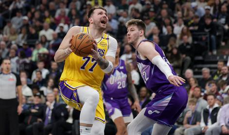 Zaušnica za Dončića in LA Lakers, Irving junak drame v Dallasu