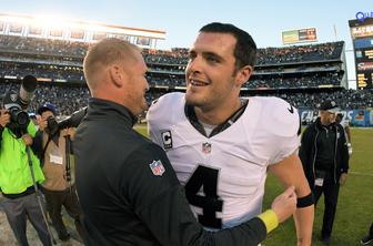 Derek Carr novi rekorder po plači v NFL