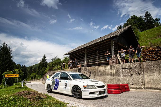 Matic Kogej je bil v Lučinah skupno tretji za državno prvenstvo. | Foto: WRC Croatia