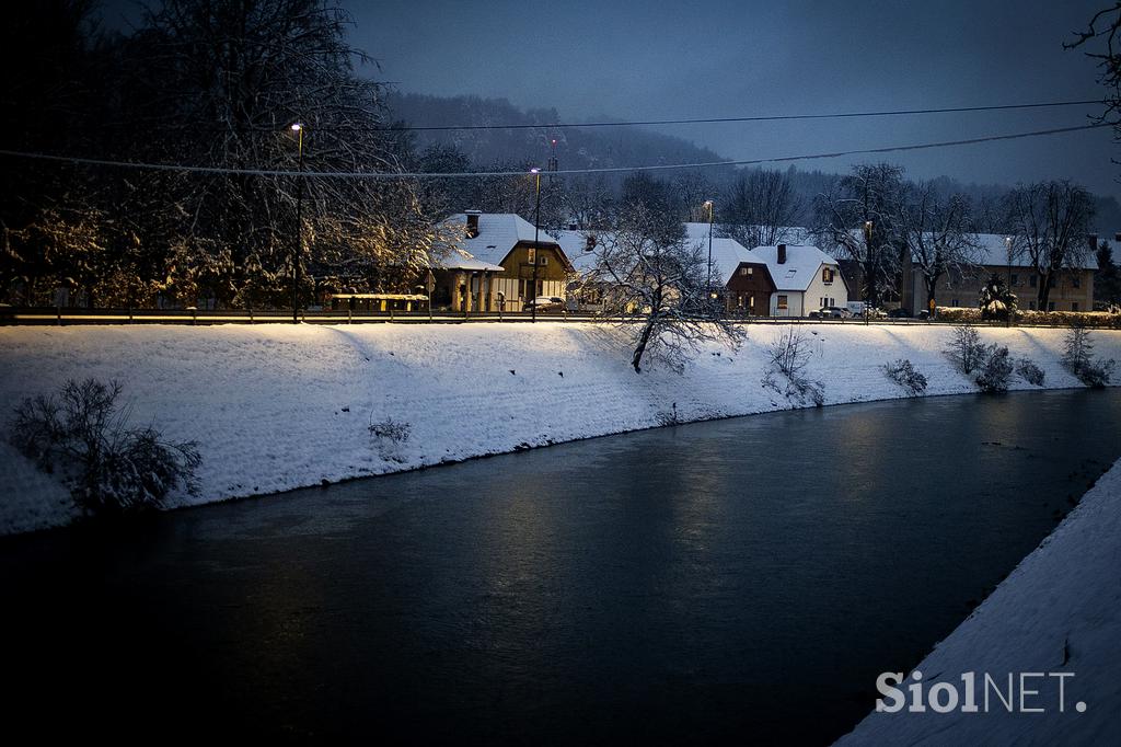 sneg v Ljubljani