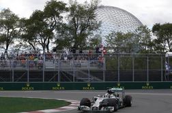 V kvalifikacijah Montreala Rosberg pred Hamiltonom