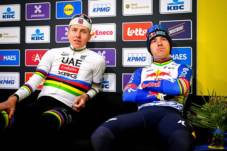 Tadej Pogačar Remco Evenepoel | Foto: Guliverimage