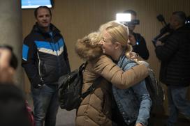 Prihod potnikov iz Omana.