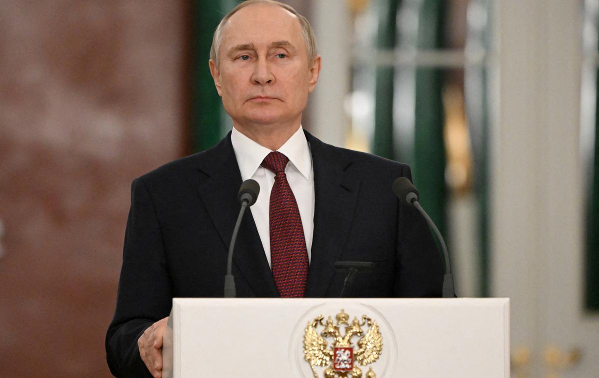 Vladimir Putin | "Imamo enake poglede na vzroke, potek in logiko tekoče preobrazbe svetovne geopolitične krajine," je dejal Putin. | Foto Reuters