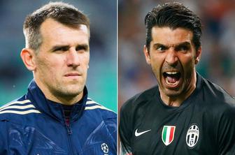 Med Handanovićem in Buffonom se plete nenavadna vez