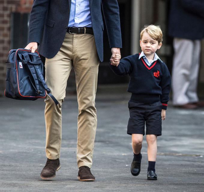Začelo se je oktobra lani, ko je George začel obiskovati zasebno šolo. | Foto: Getty Images
