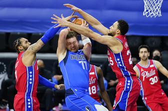 Dončić trčil ob najtrši vzhodni zid