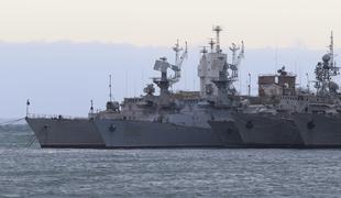 V Črnem morju trčili vojaški ladji Ukrajine in Rusije