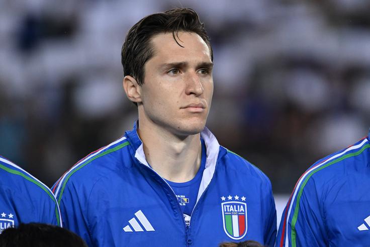 28-letni Federico Chiesa je v tej sezoni za Liverpool zbral 32 nastopov, a je le petkrat igral od prve minute. Pod vodstvom Arneja Slota se ni nikoli ustalil v začetni enajsterici. Za Italijo je zbral 51 nastopov in dosegel sedem zadetkov. | Foto: Guliverimage