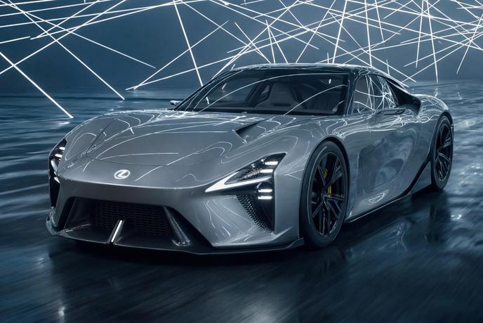 Lexus LFA – vrača se ikona, toda namesto desetvaljnika zdaj električni pogon #foto