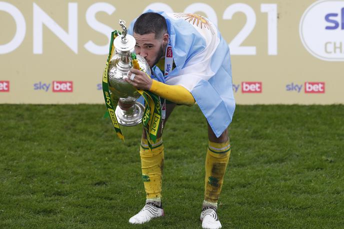 Emiliano Buendia Norwich | Emiliano Buendia je bil z Norwichem najboljši v tekmovanju championship, angleški drugi ligi. | Foto Reuters