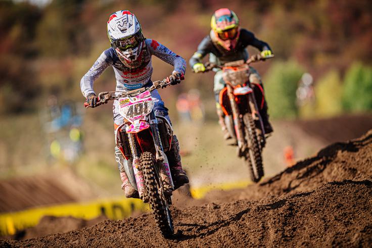 Lotte van Drunen ni bila konkurenčna fantom v MX2. | Foto: Guliverimage