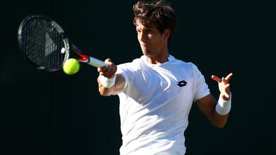 Slovenec v Wimbledonu se zgleduje po angleškem nogometnem zvezdniku