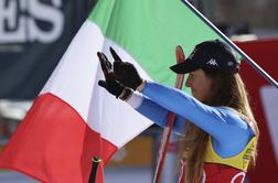 Italijanka spet najhitrejša, Štuhčeva zaostala poldrugo sekundo