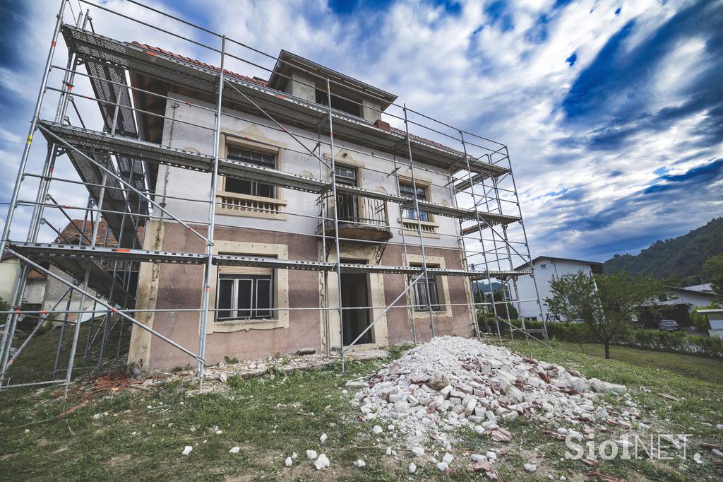 Vila Trbovlje obnova