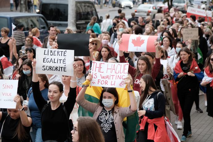 Protesti v Belorusiji | V Belorusiji že več kot mesec dni potekajo protesti proti beloruskemu predsedniku Aleksandru Lukašenku. | Foto Reuters